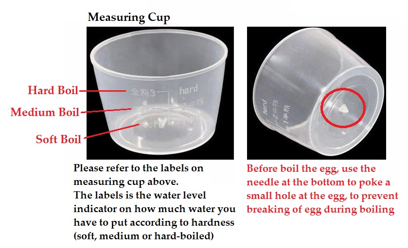 Multifunctional Egg Steaer / Boilder with Free Stainless Stell Bowl and Splitter, Easy Use & Convenient